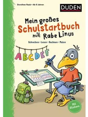 Produktbild von Mein großes Schulstartbuch mit Rabe Linus
