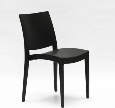 Immagine prodotto di Sedia in polipropilene per cucina, bar e ristorante Grand Soleil Trieste - Nero