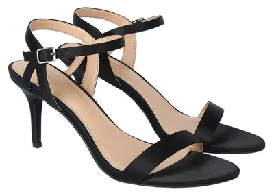 Produktbild von Linea - Sandalen für Damen, Mittlerer Stiletto GT16019 (41 EU) (Schwarz)