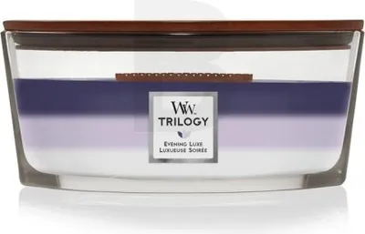 Zdjęcie produktu dla WoodWick - Evening Luxe Trilogy Loď - Vonná svíčka 453.6g