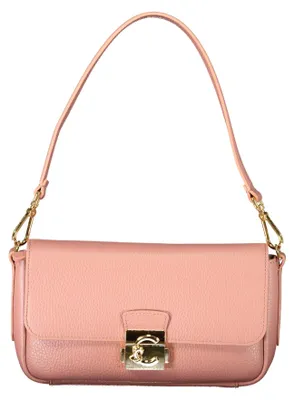 Produktbild von Elegante Damenhandtasche rosa mit abnehmbarem Schultergurt