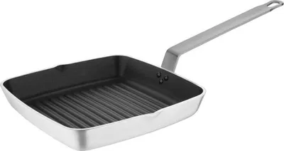 Produktbild von Vogue quadratische Skillet Grillpfanne antihaft 24cm