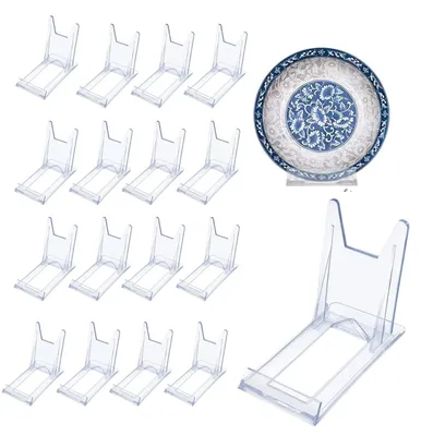 Imagen del producto de 18 soportes de acrílico transparente para fotos