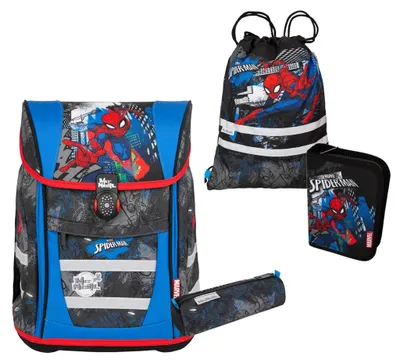 Produktbild von McNeill Schulranzen-Set DISNEY TENERIS 4tlg. SPIDERMAN