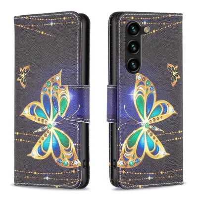 Produktbild von Für Samsung Galaxy S24 Plus Kunst-Leder Book Handy Tasche Motiv 4 Hülle Etuis Schutz