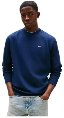 Produktbild von Tommy Hilfiger 8720638000358, Erwachsener, Männlich, Sweatshirt, Dunkelblau, Rundhals, Langärmlig