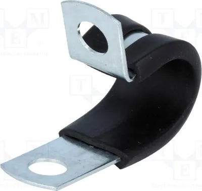 Produktbild von 2x Schelle ØBündel: 12,7mm  W: 12,7mm  ØÖffn.Mont: 6,7mm SPN-8 Schlauchschellen un