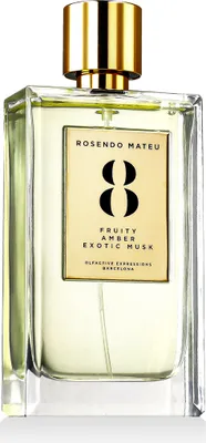 Immagine prodotto di Rosendo Mateu Espressioni Olfattive N°8 Fruttato, Ambra, Muschio Esotico EDP 100 ml UNISEX