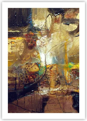 Produktbild von Poster - Poster ohne Rahmen - Abstraktion modern - 50x70 cm - Wand Bild - Wanddeko - Wandbilder - Kunstposter - Wandposter - Bilder - Kunstdruck - Wanddekoration - Wandbild - P2XPA50x70-3483