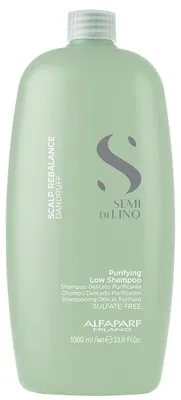Produktbild von Alfaparf Milano Semi Di Lino Scalp Rebalance Purifying Low Shampoo 1000 ml