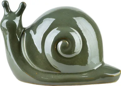 Produktbild von Schneckenfigur Keramik MAVE Green 19x11x11 cm Grün 1 Stück