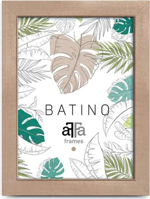 A wooden picture frame with a botanical print insert.