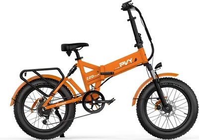 Immagine prodotto di Bicicletta Elettrica PVY Z20 Plus 1000 - Motore 250W Batteria 48V16.5AH Autonomia 120KM Freno a Disco Idraulic - Arancione