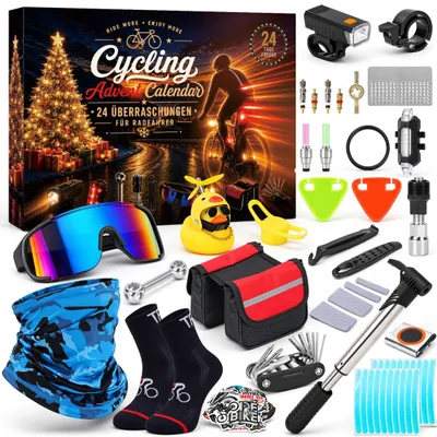 Adventskalender 2026 – 24 Fahrradaccessoires für den Countdown