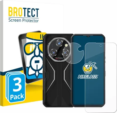 Produktbild von 3x BROTECT Schutzglas für Oukitel WP55 Pro (Display+Kamera) Schutzfolie Panzer Folie Glas Display Schutz klar