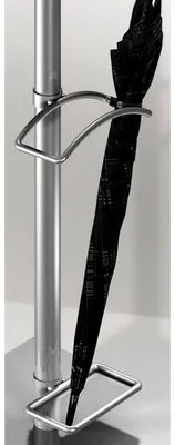 Produktbild von Schirmhaltergarnitur für Standgarderobe G 12E Edelstahl