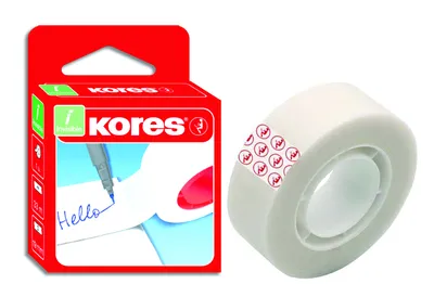 Productafbeelding van Kores Klebefilm Invisible Tape, 19 mm x 33 m, matt