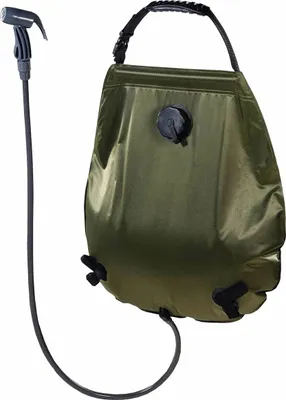Obrázek produktu pro MFH Solární sprcha, "Deluxe", 20 l, olivová, s přepravní taškou