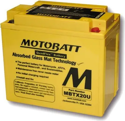 Image de Batterie MOTOBATT MBTX20U