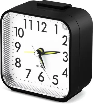 Produktbild von Kleine digitale Wecker ohne Getik, Tischuhr mit Nachtlampe und Alarmfunktion, tragbar für das Schlafzimmer.