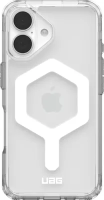 Produktbild von Urban Armor Gear Plyo, Cover, Apple, iPhone 16, 15,5 cm (6.1"), Transparent, Weiß