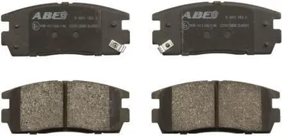 Produktbild von ABE Bremsbeläge Satz Hinten für CHEVROLET CAPTIVA (C100, C140) C20012ABE