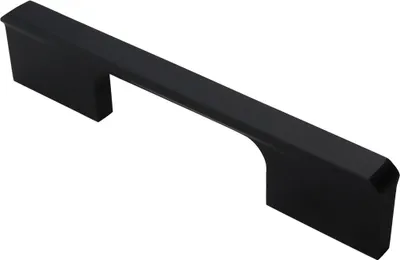 Obrázok produktu pre Lavuzo nábytkové úchyty Modern Black 150 mm - Vzdialenosť vŕtania 128 mm - Na kus