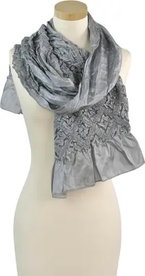 Productafbeelding van Art Of Polo dames sjaal Ghunchahe, lichtgrijs, one size