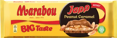 Produktbild von Marabou Big Taste Japp Peanut Caramel 276g
