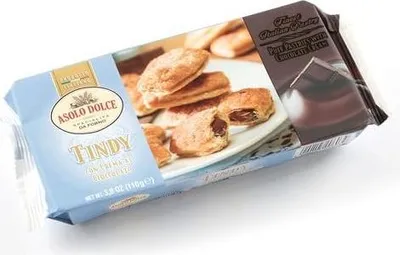 Produktbild von 4x Asolo Dolce TIndy Ripieni alla crema di cioccolato Schokoladencremefüllungen 110gr+ Italian Gourmet polpa 400g