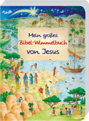 Image de Mein großes Bibel-Wimmelbuch von Jesus (Pappbilderbücher) (Wimmelbücher)