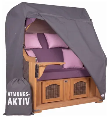Produktbild von Strandkorb Schutzhaube Aero Protect dunkelgrau - Größe M
