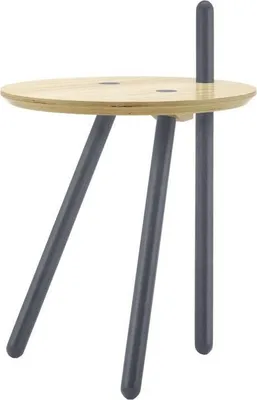 Produktbild von Rolf Benz Couchtisch Freistil 196 Fichte massiv Schichtholz Ø 45 cm