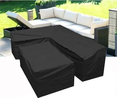 Produktbild von L-Form Sofa Abdeckung 210D Wasserdicht Schutzbezug Gartenmöbel