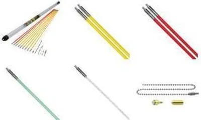 Obrázok produktu pre C.K Einziehstangensatz"MightyRod PRO" Standardsatz 10 m bestehend aus 10 Stäben a