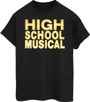 Produktbild von Disney - "High School Musical The Musical Lights" T-Shirt für Damen BI51865 (4XL) (Schwarz)