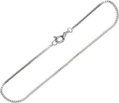 Produktbild von Armband 925 Sterling Silber 19cm Venezianerkette rund Damen design Armbandkette