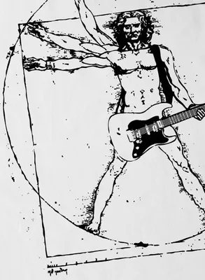 Produktbild von style3 Vinci Rock Herren T-Shirt musik festival