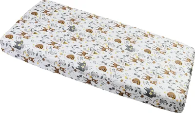 Immagine prodotto di Lenzuolo per letto per bambini, lenzuolo a pieghe, 60x120cm, cotone, REH