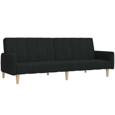 Zdjęcie produktu dla VidaXL 375760, Czarny, Pianka, Plastik, Poliester, Drewno, 2200 mm, 1000 mm, 520 mm