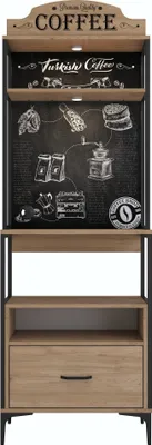 Produktbild von Skye Decor, JE154 - 3130, Schränke, Mehrzweckschrank, Nussbaum, 70 x 206,8 x 40 cm