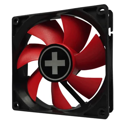Obrázek produktu pro Ventilátor do počítačové skříně Xilence XPF92.R 9,2 cm černý, červený
