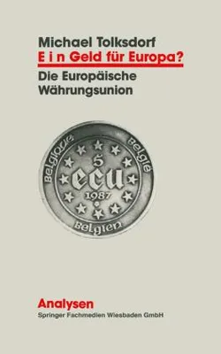 Produktbild von Ein Geld für Europa?