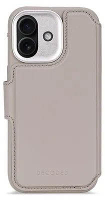 Obrázek produktu pro Decoded D26IPO17DW5SY, Peněženkové pouzdro, Apple, iPhone 17, 16 cm (6.3"), Béžová