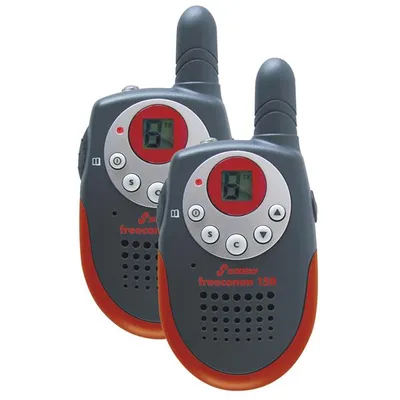 Image de President FREECOMM 150, radio mobile professionnelle (PMR), 8 canaux, 446,00625 - 446,09375 MHz, 5000 m, écran LCD, piles AAA