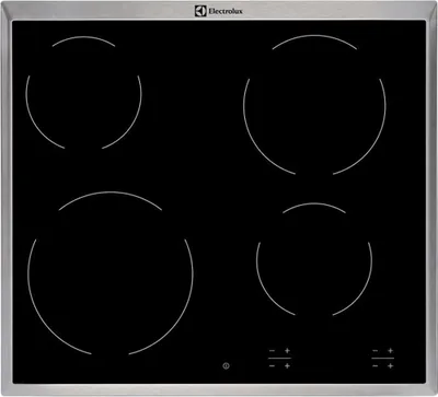 Produktbild von Electrolux EHF16240XK Kochfeld Schwarz Integriert Zonen-Keramik 4 Zone(n)