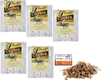 Produktbild von 5 x Trocken Methefe - Honigwein Hefe Coobra 10g/25L