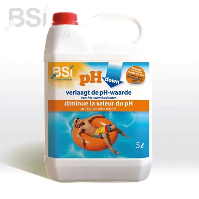 Immagine prodotto di Ph down liquido 5 litri per la manutenzione della piscina