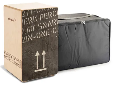 Produktbild von Schlagwerk CP404 BLK 2 in One Cajon