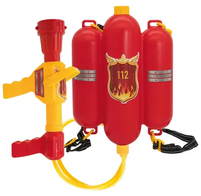 Immagine prodotto di Idena spruzzatore d'acqua per vigili del fuoco con ugello regolabile e serbatoio d'acqua 40 cm